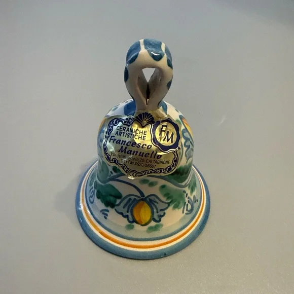CERAMICHE ARTISTICHE Francesco Manuelle (Artist/Brand Name) Bell - Picture 6 of 8